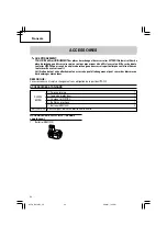 Preview for 42 page of Hitachi DH 18DL Safety And Instruction Manual