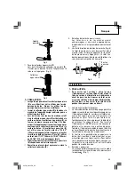 Preview for 23 page of Hitachi DH 22PH Instruction Manual And Safety Instructions