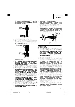 Preview for 37 page of Hitachi DH 22PH Instruction Manual And Safety Instructions