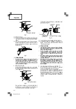 Preview for 38 page of Hitachi DH 22PH Instruction Manual And Safety Instructions