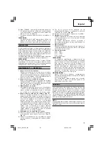 Preview for 65 page of Hitachi DH 24DV Handling Instructions Manual