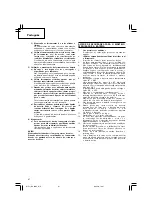 Preview for 68 page of Hitachi DH 24DV Handling Instructions Manual