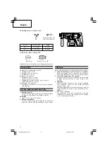 Preview for 12 page of Hitachi DH 24DVA Handling Instructions Manual