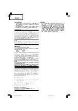 Preview for 16 page of Hitachi DH 24DVA Handling Instructions Manual