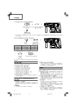 Preview for 32 page of Hitachi DH 24DVA Handling Instructions Manual