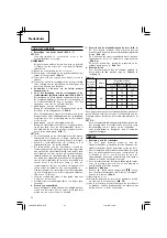 Preview for 54 page of Hitachi DH 24DVA Handling Instructions Manual