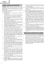 Preview for 6 page of Hitachi DH 24PA Handling Instructions Manual