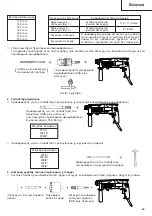 Preview for 67 page of Hitachi DH 24PA Handling Instructions Manual