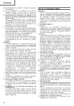 Preview for 70 page of Hitachi DH 24PA Handling Instructions Manual