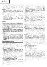 Preview for 72 page of Hitachi DH 24PA Handling Instructions Manual