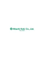 Preview for 44 page of Hitachi DH 24PD3 Technical Data And Service Manual