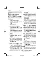 Preview for 2 page of Hitachi DH 24PG Handling Instructions Manual