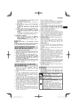 Preview for 11 page of Hitachi DH 24PG Handling Instructions Manual