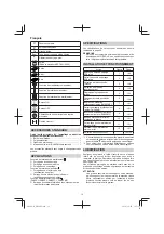 Preview for 12 page of Hitachi DH 24PG Handling Instructions Manual