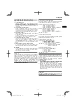 Preview for 13 page of Hitachi DH 24PG Handling Instructions Manual