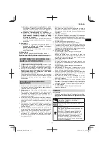 Preview for 15 page of Hitachi DH 24PG Handling Instructions Manual