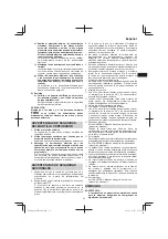 Preview for 23 page of Hitachi DH 24PG Handling Instructions Manual