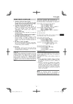 Preview for 29 page of Hitachi DH 24PG Handling Instructions Manual