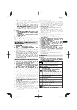 Preview for 35 page of Hitachi DH 24PG Handling Instructions Manual