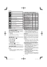 Preview for 36 page of Hitachi DH 24PG Handling Instructions Manual