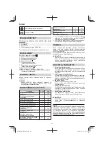 Preview for 44 page of Hitachi DH 24PG Handling Instructions Manual