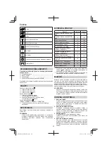 Preview for 60 page of Hitachi DH 24PG Handling Instructions Manual