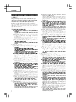 Preview for 52 page of Hitachi DH 24PM Handling Instructions Manual