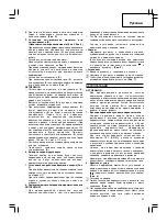 Preview for 63 page of Hitachi DH 24PM Handling Instructions Manual