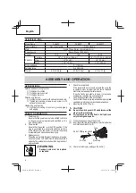 Preview for 8 page of Hitachi DH 26PF Instruction Manual