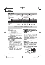 Preview for 22 page of Hitachi DH 26PF Instruction Manual