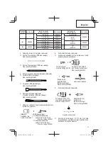 Preview for 47 page of Hitachi DH 26PF Instruction Manual