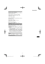 Preview for 73 page of Hitachi DH 28PC Handling Instructions Manual