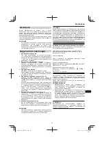 Preview for 81 page of Hitachi DH 28PC Handling Instructions Manual