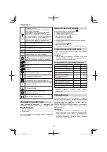 Preview for 92 page of Hitachi DH 28PC Handling Instructions Manual