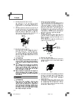 Preview for 30 page of Hitachi DH 28PD Instruction Manual And Safety Instructions