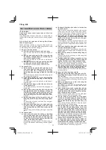 Preview for 22 page of Hitachi DH 36DBL Handling Instructions Manual