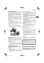 Preview for 27 page of Hitachi DH 36DBL Handling Instructions Manual