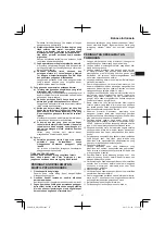 Preview for 37 page of Hitachi DH 36DBL Handling Instructions Manual