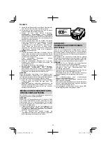 Preview for 20 page of Hitachi DH 36DPA Handling Instructions Manual