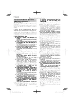 Preview for 28 page of Hitachi DH 36DPA Handling Instructions Manual