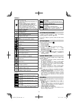 Preview for 42 page of Hitachi DH 36DPA Handling Instructions Manual