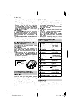 Preview for 52 page of Hitachi DH 36DPA Handling Instructions Manual