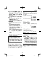 Preview for 67 page of Hitachi DH 36DPA Handling Instructions Manual