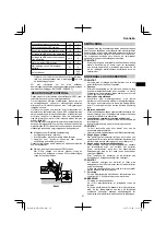 Preview for 87 page of Hitachi DH 36DPA Handling Instructions Manual