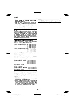 Preview for 118 page of Hitachi DH 36DPA Handling Instructions Manual