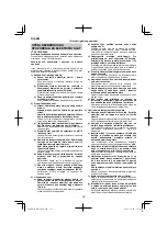 Preview for 218 page of Hitachi DH 36DPA Handling Instructions Manual