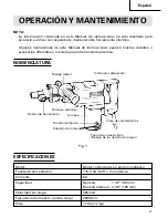 Preview for 47 page of Hitachi DH 38YE Instruction And Safety Manual