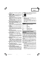 Preview for 5 page of Hitachi DH 38YE2 Safety Instructions And Instruction Manual