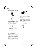 Preview for 10 page of Hitachi DH 38YE2 Safety Instructions And Instruction Manual