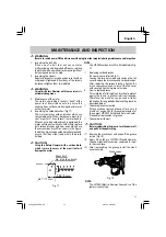 Preview for 11 page of Hitachi DH 38YE2 Safety Instructions And Instruction Manual